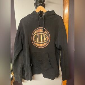 Black Knicks Hoodie Sweater
